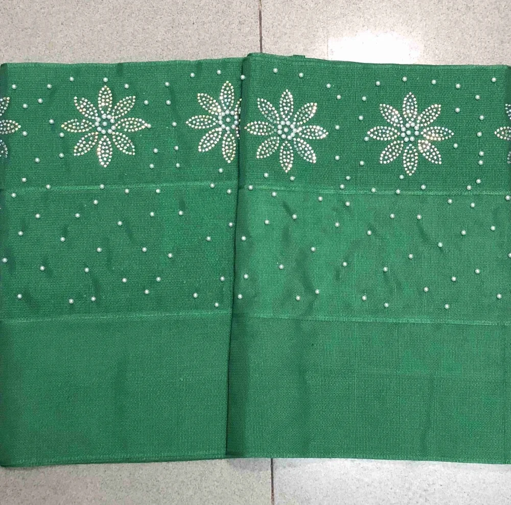 Оптовая продажа с завода 15 пакетов нигерийская цена Aso Oke Gele материалы для