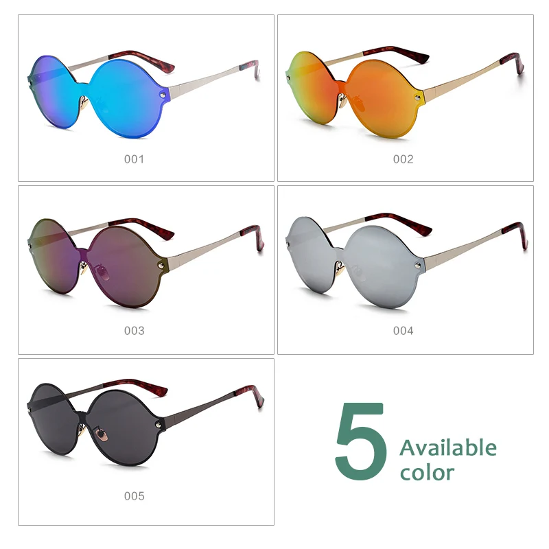 Мужские Круглые Солнцезащитные очки TRIUMPH VISION высококачественные металлические