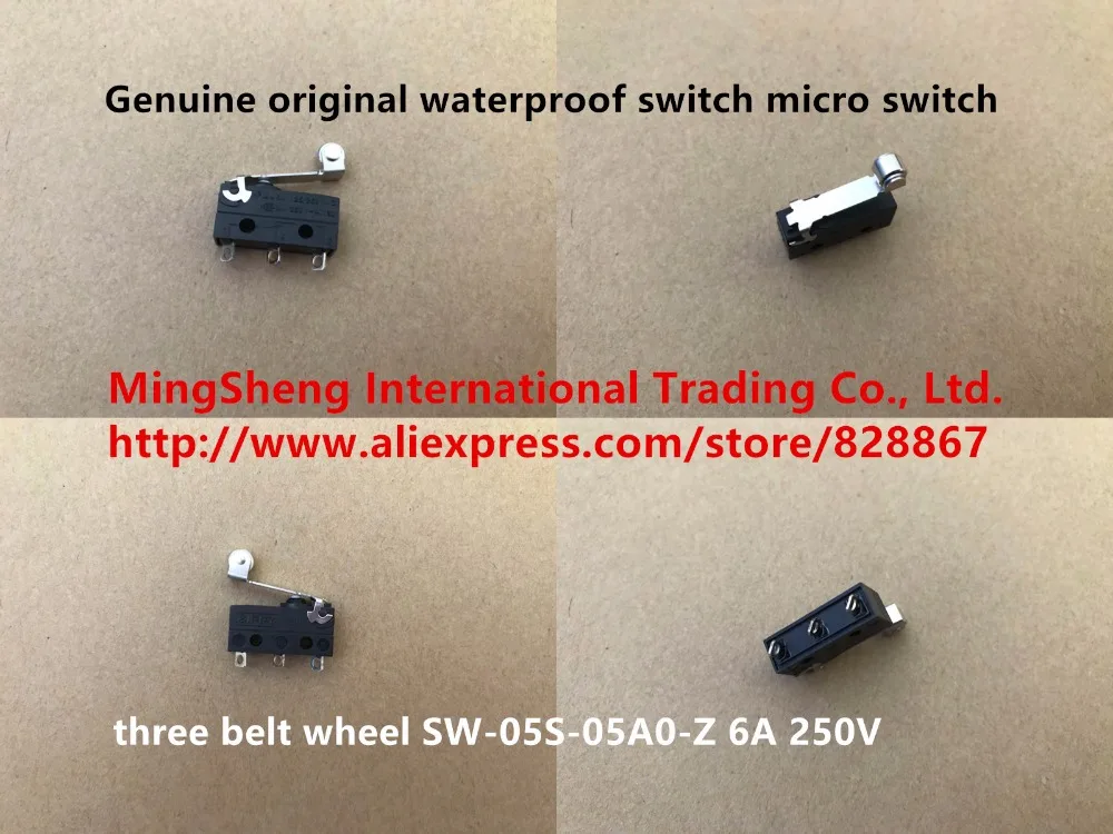 Оригинальный новый 100% водонепроницаемый Микропереключатель с тремя ремнями и