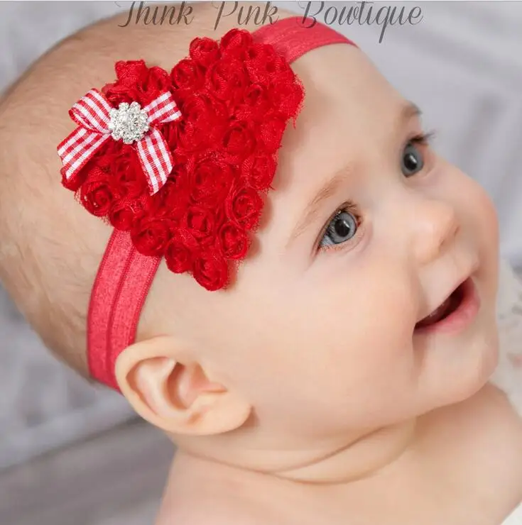 100 шт в форме сердца головная повязка на День святого Валентина лента