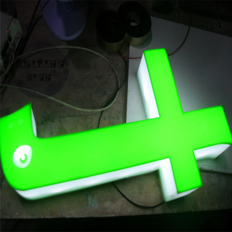 Стандартная светодиодная вывеска с буквами | Электронные компоненты и