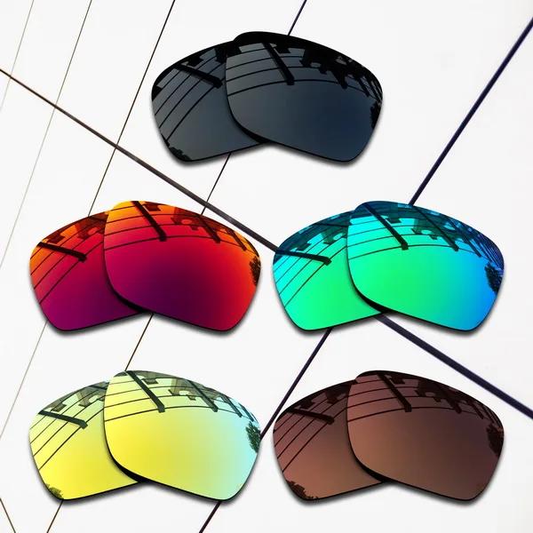 All Polarized 5-Pair E.O.S поляризованные Сменные линзы для солнцезащитных очков Oakley Holbrook XL OO9417-различные цвета - Цвет линз: All Polarized 5-Pair