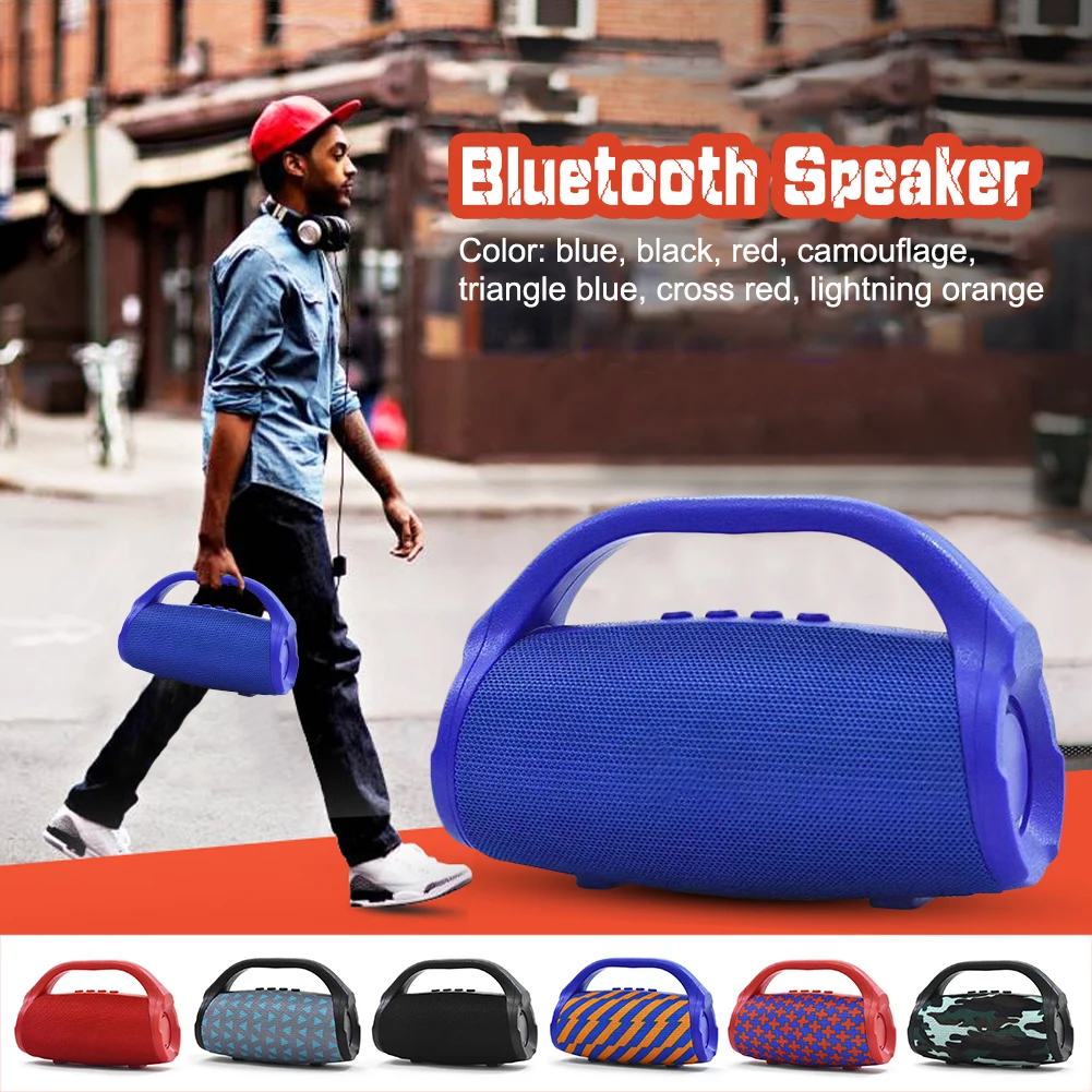 BS118 беспроводной Bluetooth динамик двойной громкоговоритель Открытый Портативный вставной карты мини Bluetooth V4.2 сабвуфер