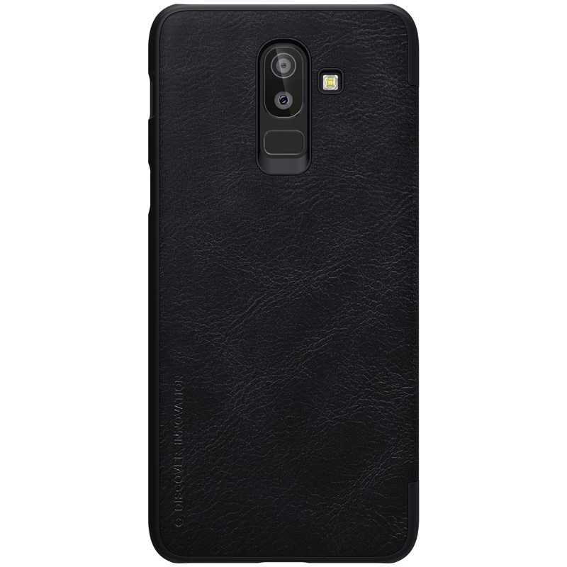 Для Samsung Galaxy J8 2018 чехол Флип кожаный NILLKIN Бизнес Мода PU задняя крышка с отделением