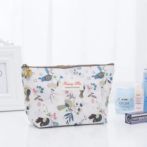Сумки для хранения Цветочный косметичка органайзер путешествий сумка