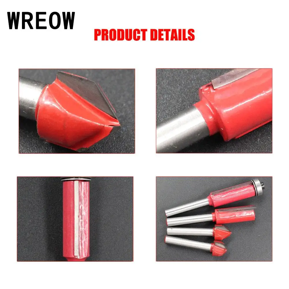 Деревообрабатывающий фреза сплав лезвие углеродистая сталь ручка Маршрутизатор