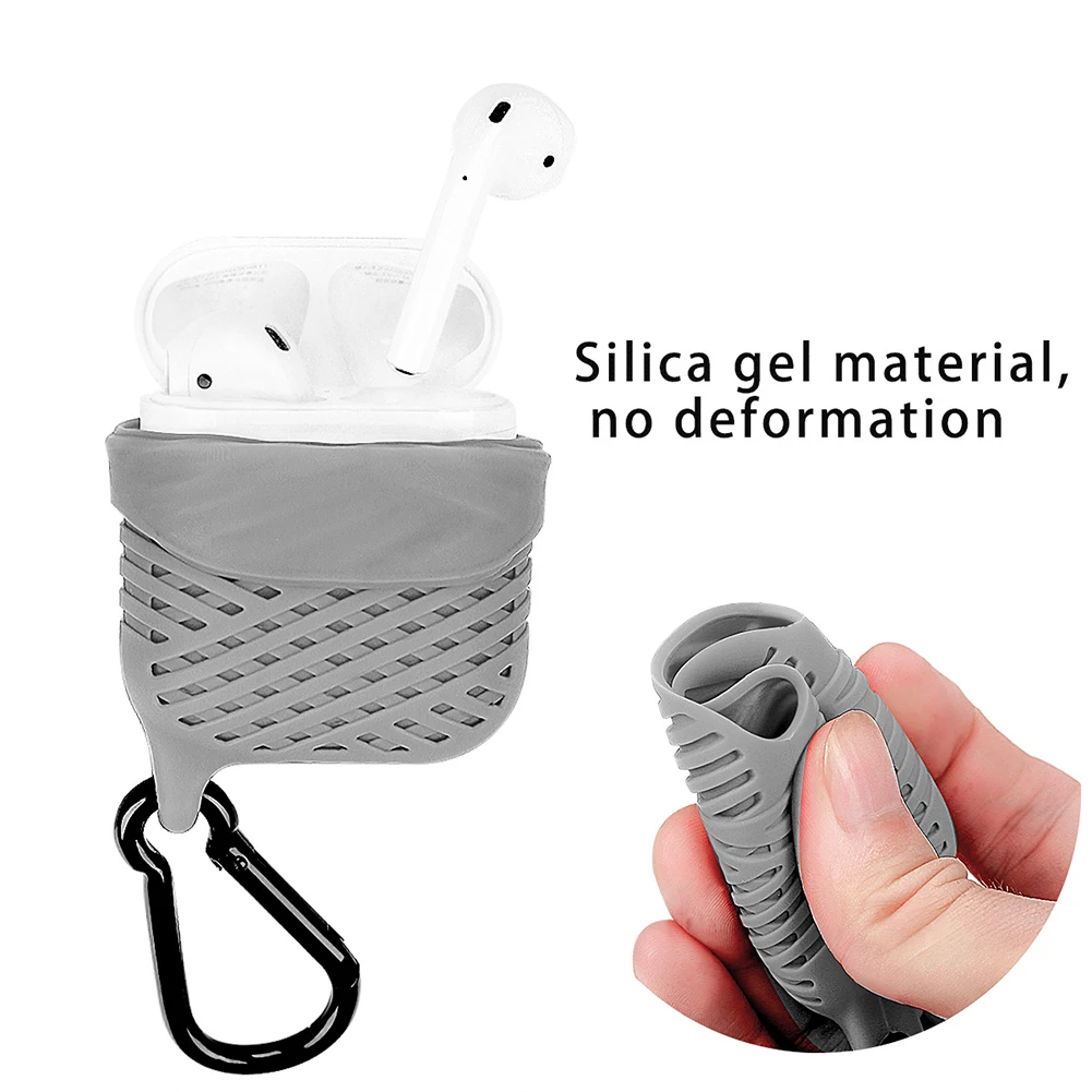 Водонепроницаемость ударопрочный силиконовая соска хранение наушников чехол