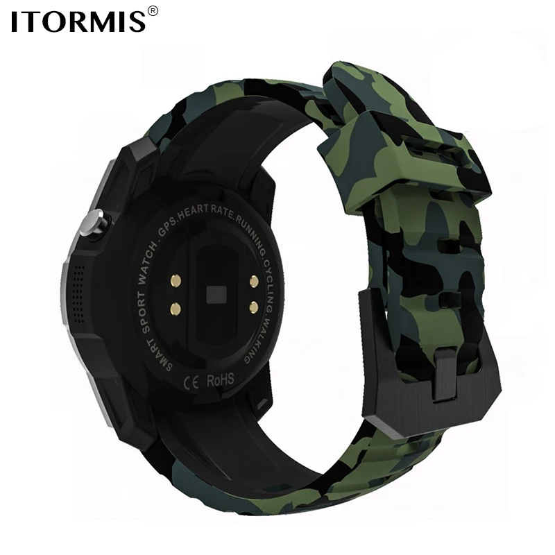 ITORMIS Bluetooth GPS умные часы для телефона спортивные поддержка SIM TF карта фитнес-трекер