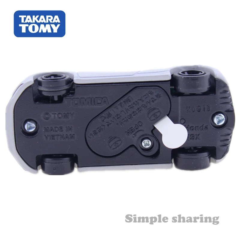 Takara Tomy Tomica 4DHonda NSX казино белый жемчуг литой горячая модель Смешные волшебные