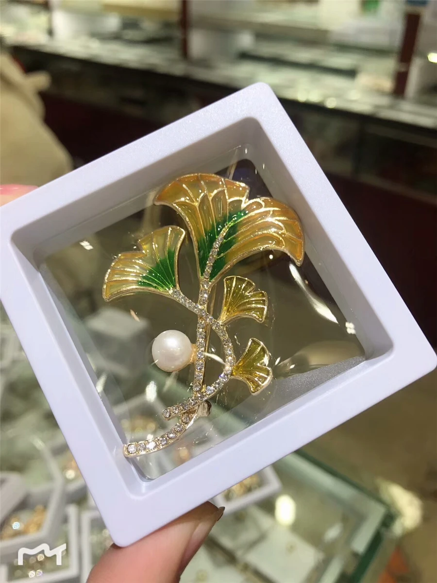 Fashion Natural High Quality Pearl Brooch Pin Classic Charming Noble Accessories Designer Brooches for Women Luxury |