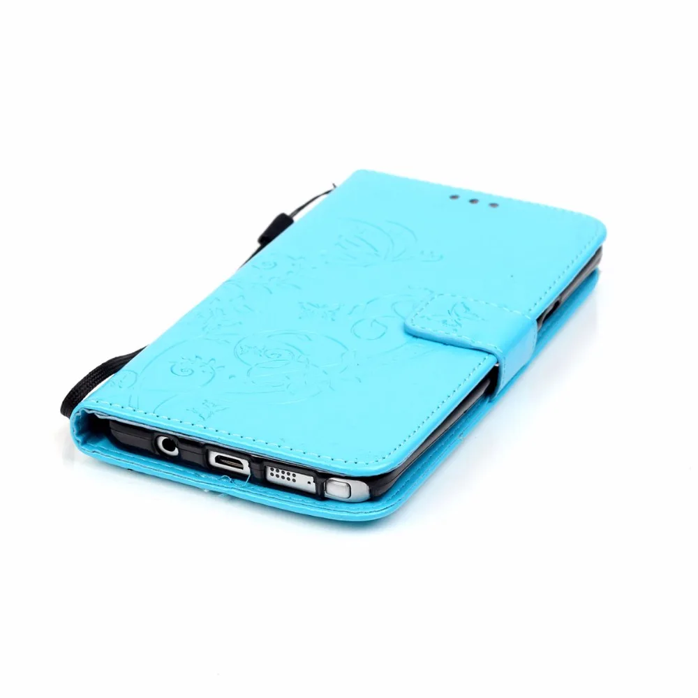 Выбито Лаванды Pattern Откидная Крышка Для Samsung Galaxy Note 5 N9200 дело PU Кожаный Бумажник