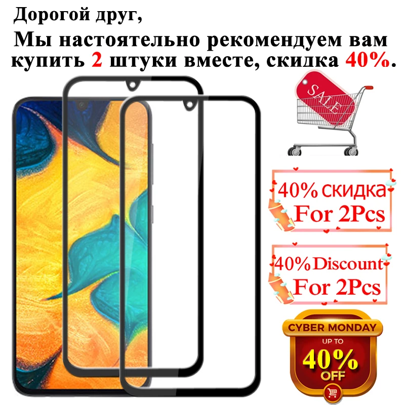 Защитное закаленное стекло для samsung Galaxy A30 a50, защитная пленка для экрана Sansung A40 A 30 40 50, защитная пленка для экрана Samsun