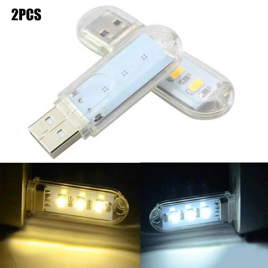 

Мини USB Светодиодная лампа для книг для ПК, ноутбуков, компьютера, ноутбука, банка мощности, лампа для кемпинга, лампа для чтения, теплый/белы...