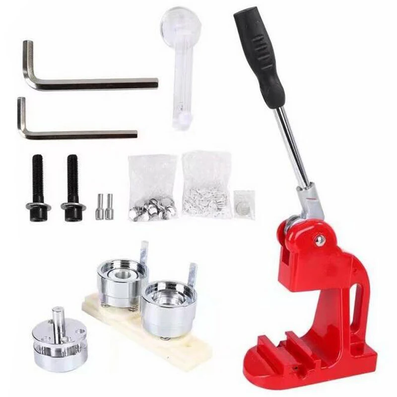 Набор для установки значков 25 мм пресс кнопок устройство пробивки с резаком из 500