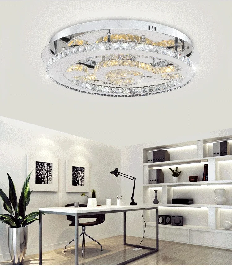 Современный теплый и романтический потолочный светильник для гостиной спальни