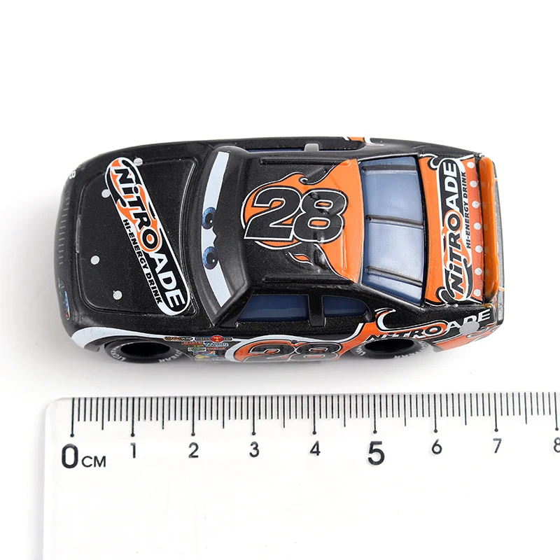 Disney Pixar Cars 3 2 No.28 Nitroade Metal Diecast Toy Car 1:55 Lightning McQueen Loose Brand New в наличии БЕСПЛАТНАЯ