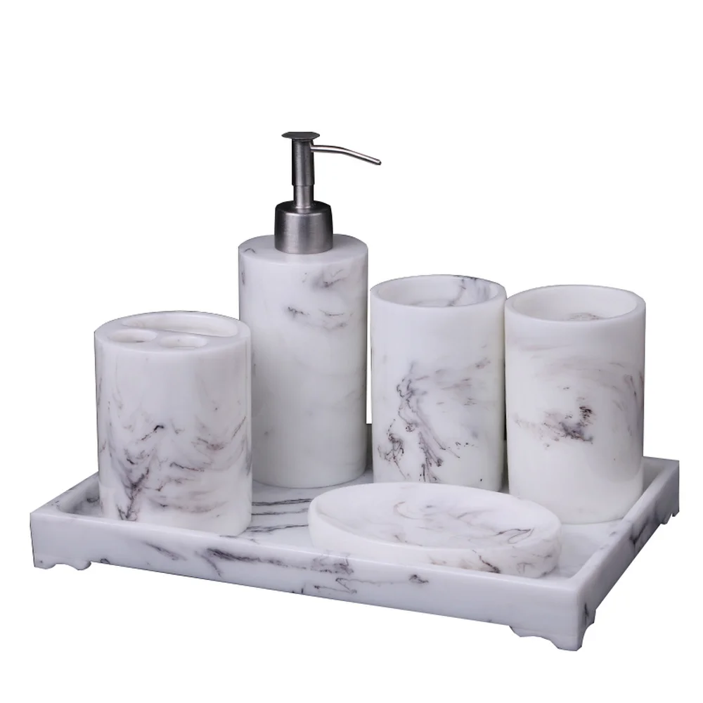 Набор из 5 предметов для ванной комнаты и туалетных принадлежностей в