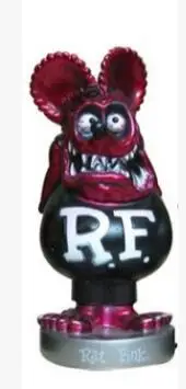 D Мода Америка классический мультфильм изображения сказок Rat Fink встряхиватель " куклы с большой головой игрушки новые в коробке - Цвет: D