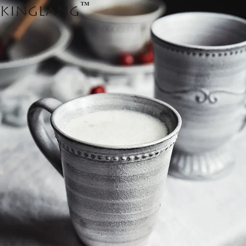 Японский стиль, винтажная кофейная чашка, кружки для напитков