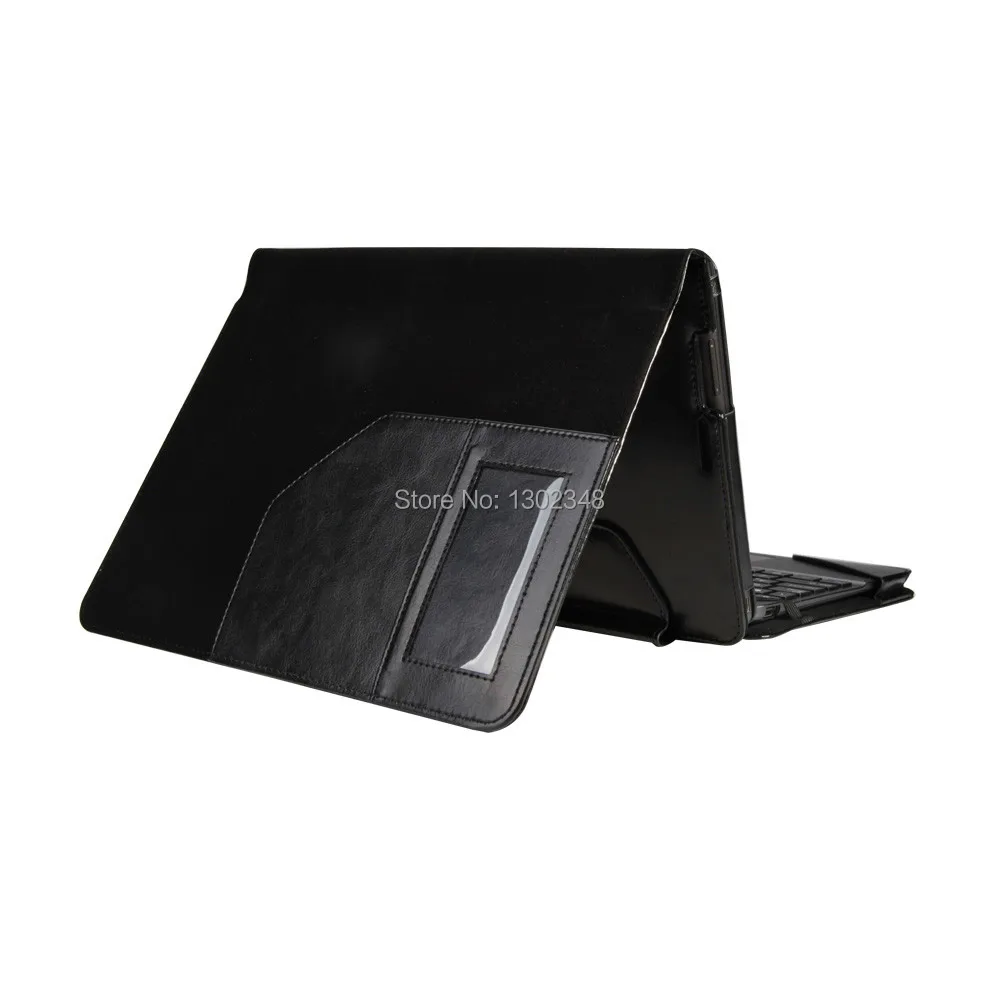 Роскошный чехол книжка Crazy Horse из искусственной кожи с клавиатурой для ASUS Transformer Pad