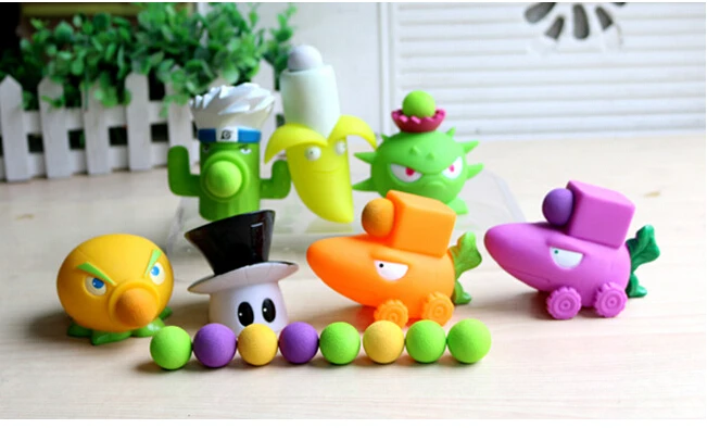 25 стилей новая популярная игра PVZ Plants vs Zombies Peashooter ПВХ фигурка модель игрушки 10 см