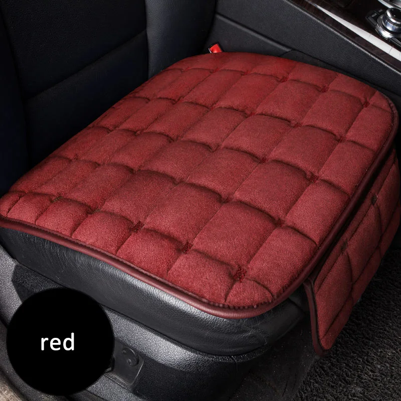 1pcs front red Чехол для автомобильного сиденья, подушки для сидений для Toyota Camry Corolla RAV4 Civic Highlander Land Cruiser Prius Lc200 Verso Series - Название цвета: 1pcs front red