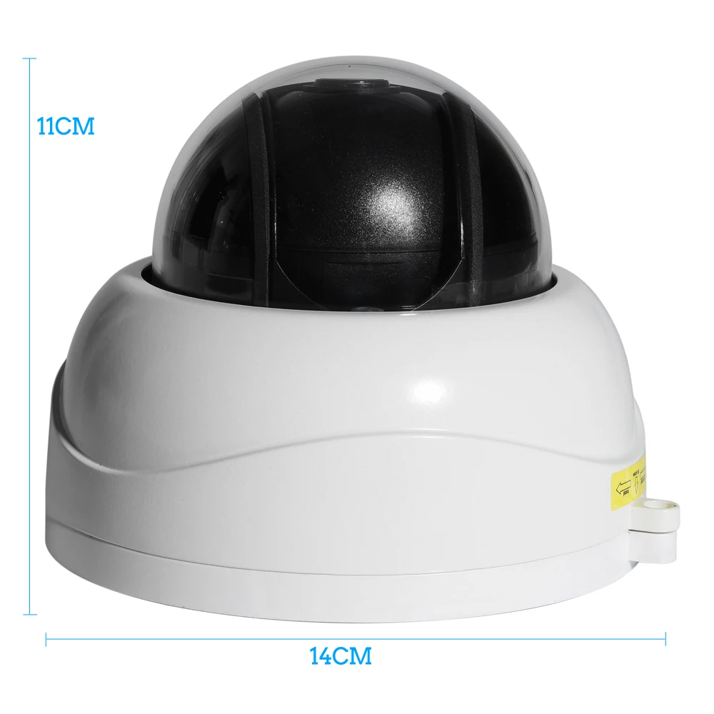Hamrolte 1080P IP Camera Sony IMX323 Sensor 2.5&quot MINI IR Speed Dome PTZ 4x ZOOM 2.8-12mm Lens ONVIF Secuirty | Безопасность и