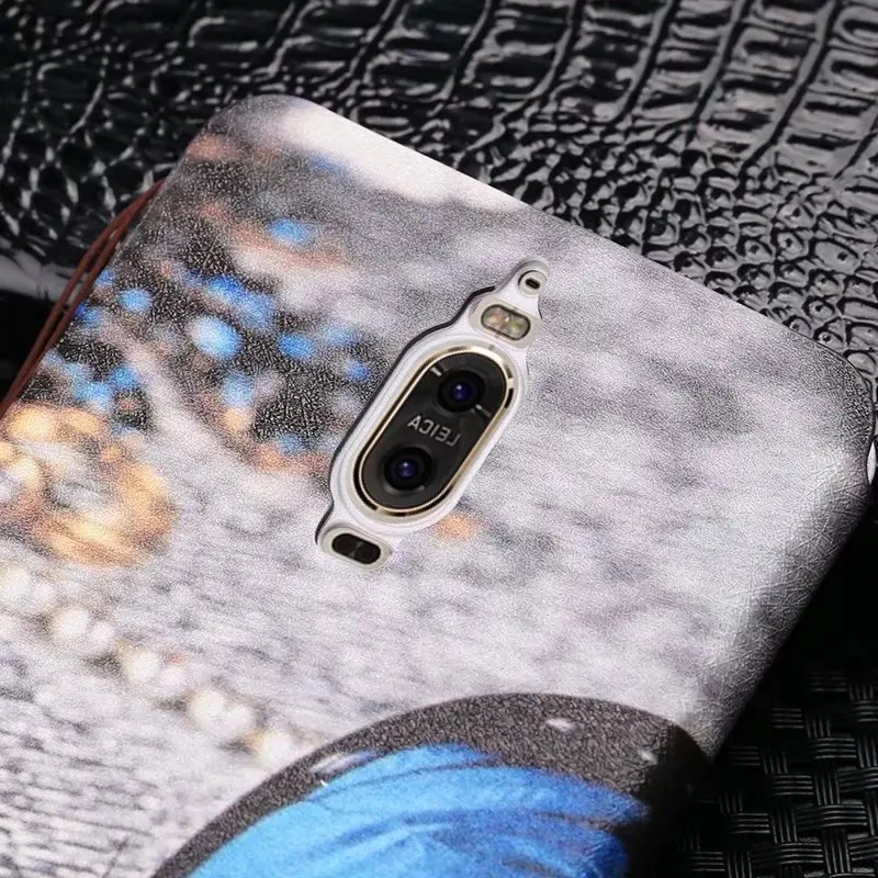 Для Huawei Mate 9 Pro милый чехол бумажник с откидной крышкой и подставкой для Lite 10