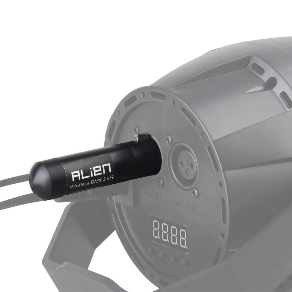 ALIEN 2,4G ISM беспроводной DMX 512 Dfi контроллер приемник XLR передатчик для дискотеки DJ вечерние бар сценический PAR движущаяся головка лазерный светильник