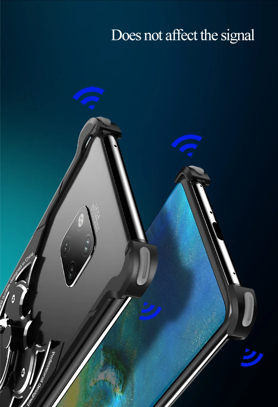 OATSBASF huaweip30 pro Чехол для hua wei mate 30 pro Чехол роскошное металлическое кольцо Марвел 360 под ключ бампер задняя крышка