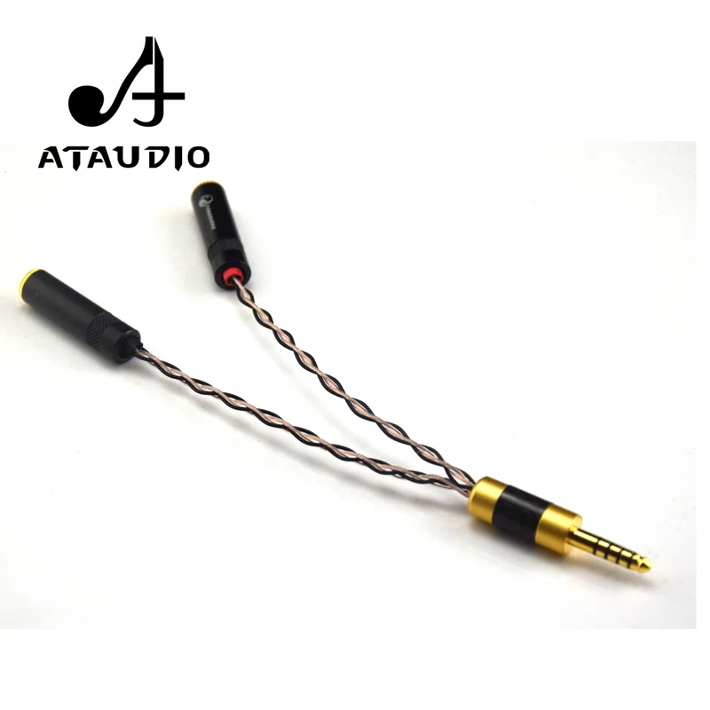 ATAUDIO Hifi 4 мм на два разъема 3 5 для Sony WM1A/1Z PHA-1A/2A Z1R | Электроника