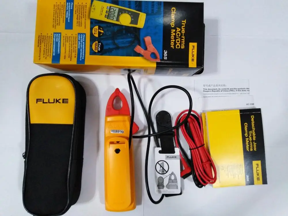 FLUKE 365 F365 съемные челюсти-rms AC DC клещи