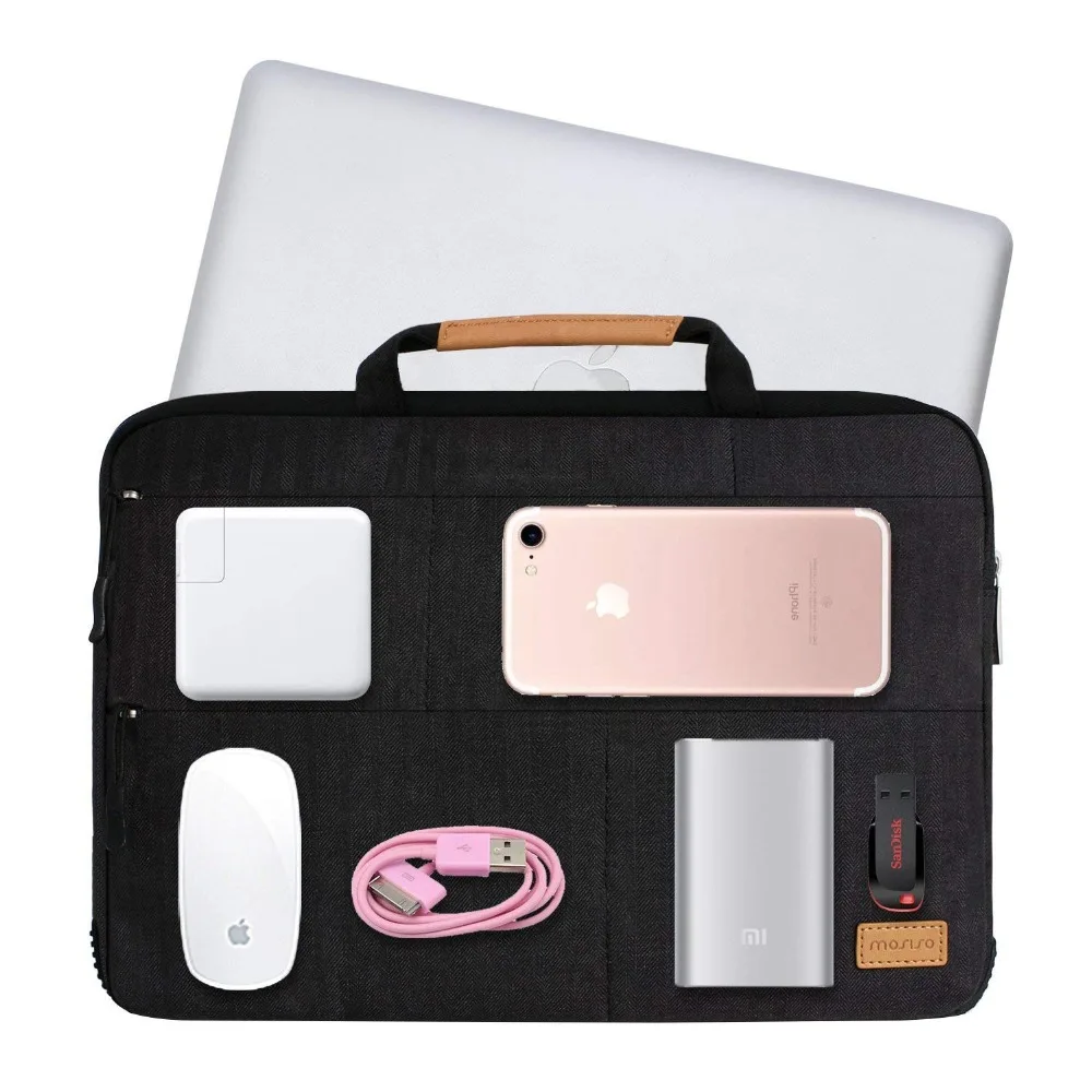 Сумка-портфель из полиэстера MOSISO для ноутбука 13, 13,3 дюймов, чехол для ноутбука Macbook Air retina Pro/Dell/hp/lenovo/acer/Surface