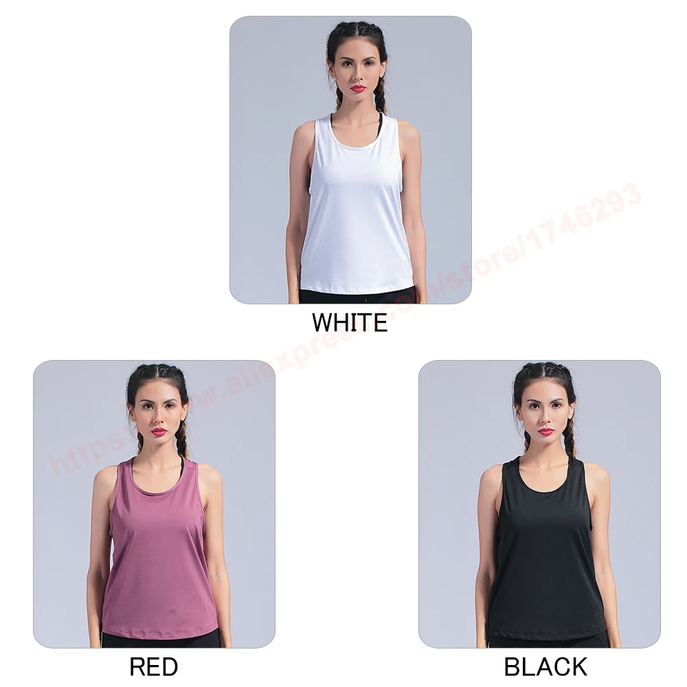 Yoga Top Vest Quick Dry Workout Sport Fitness Women Sport Shirt Sexy Backless Female Sleeveless Yoga Running T Shirts