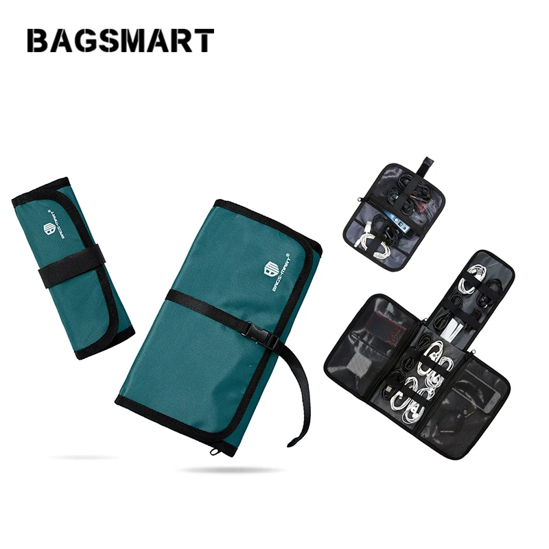 BAGSMART 2 комплекта аксессуары для электроники органайзер дорожные сумки наушников