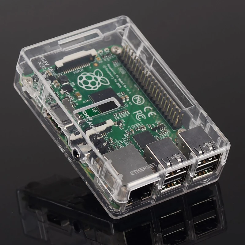 Чехол D3: Raspberry PI 3 Model B прозрачный чехол оболочка корпус для 2 Модель и + | Компьютеры