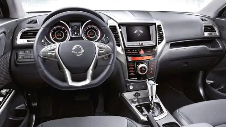 Автомобильный Встроенный Wi-Fi микрофон gps RDS Bluetooth радио AM FM Для SSANGYONG Tivoli- 7 дюймов Android 8,1