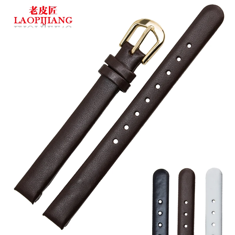 Laopijiang кожаный ремешок для часов Женский адаптер CK K4323209 K4323116 K43231LT 10 мм часов|watch