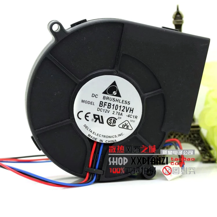 Бесплатная Доставка. новый BFB1012VH 9733 1.80A 12 В большой объем воздуха на основе железа