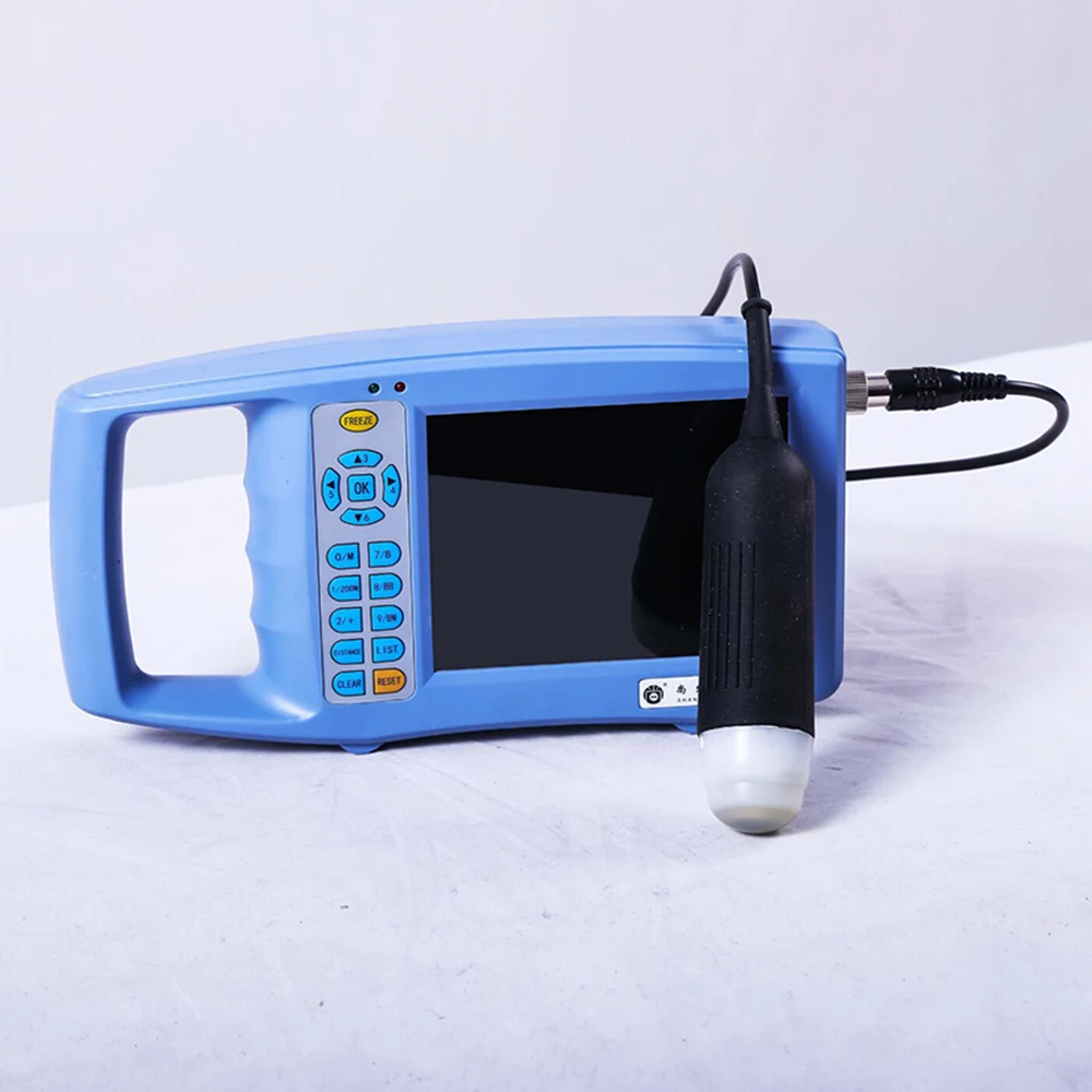 

New Portable Pig Ultrasound Veterinary Animal Pregnancy Test Instrument Color B Mode Ultrasonography Ultrasonic Detector