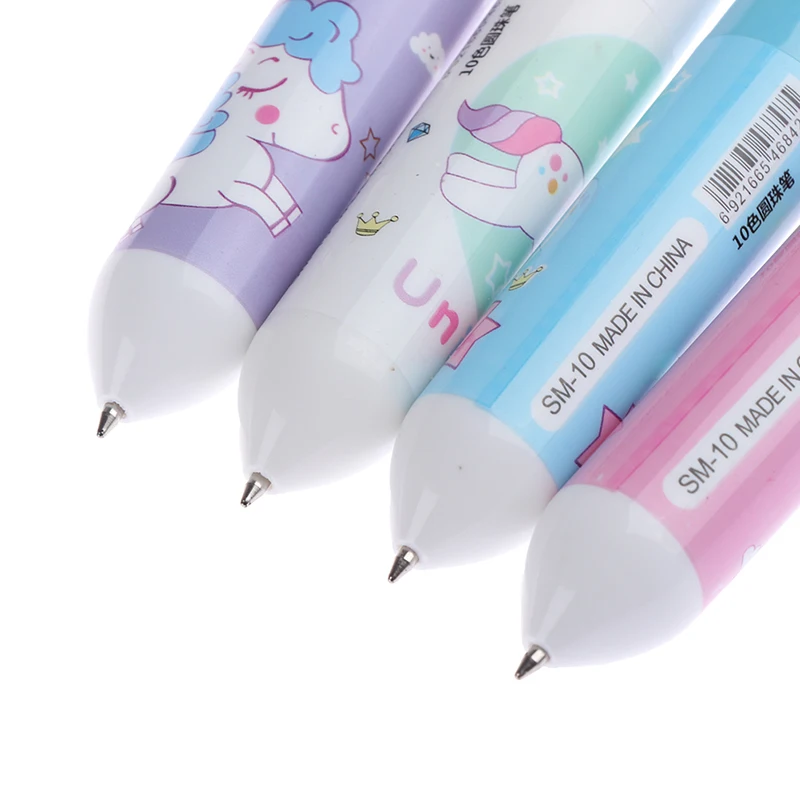 Мечта 10 цветов 16 см короткая и толстая шариковая ручка школьные канцелярские