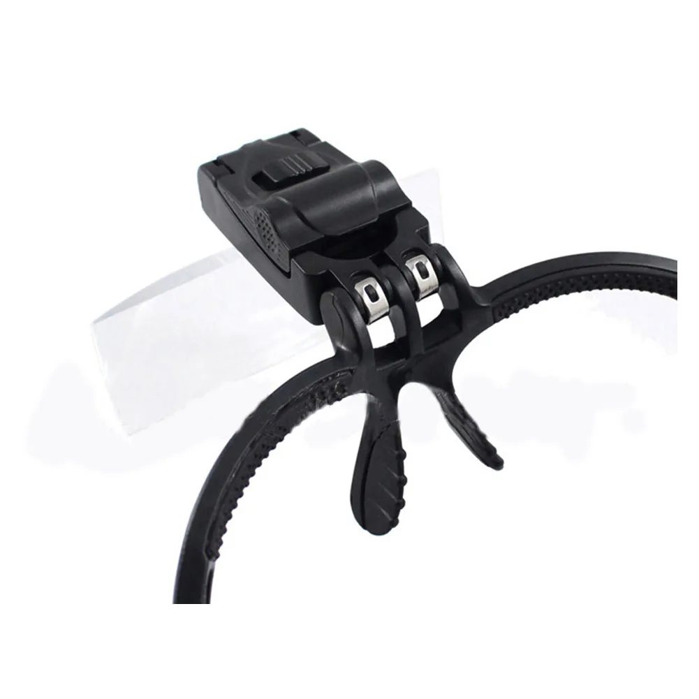 Лупа на голову Увеличительное Стекло со светодиодной подсветкой es Ювелир Часы