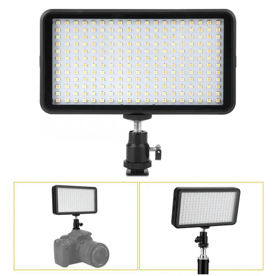 Телефон Свет селфи свет W228 LED Видео 3200-6000K с регулируемой яркостью заполняющий