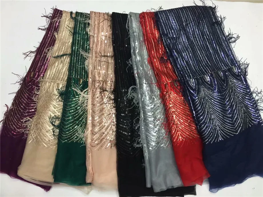 2018 Высококачественная французская кружевная ткань в нигерийском стиле