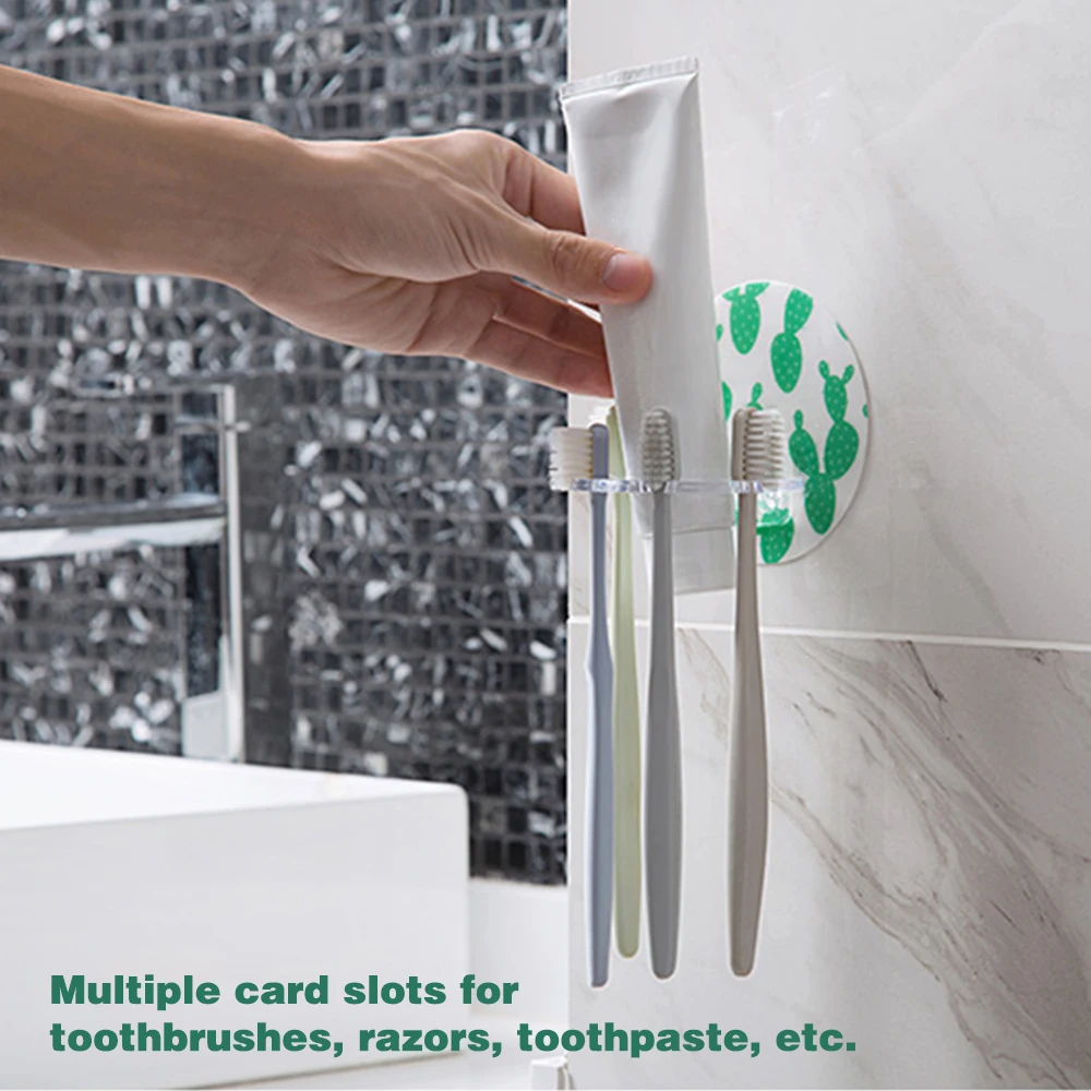 Hoomall перфоратор для пластика держатель зубной щетки хранения бритвы стойка