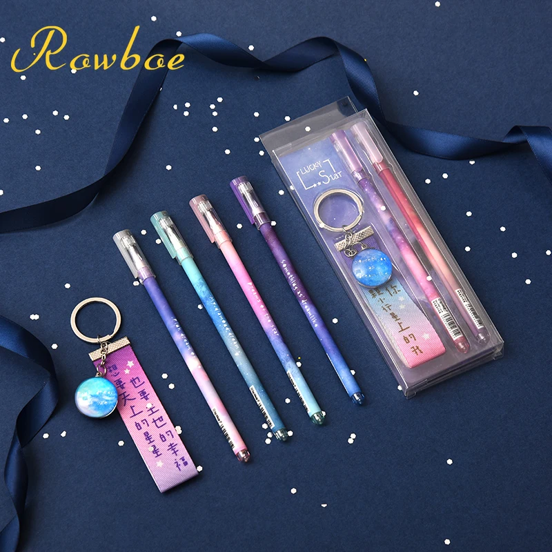 Канцелярские принадлежности ROWBOE необычная гелевая ручка с созвездиями только
