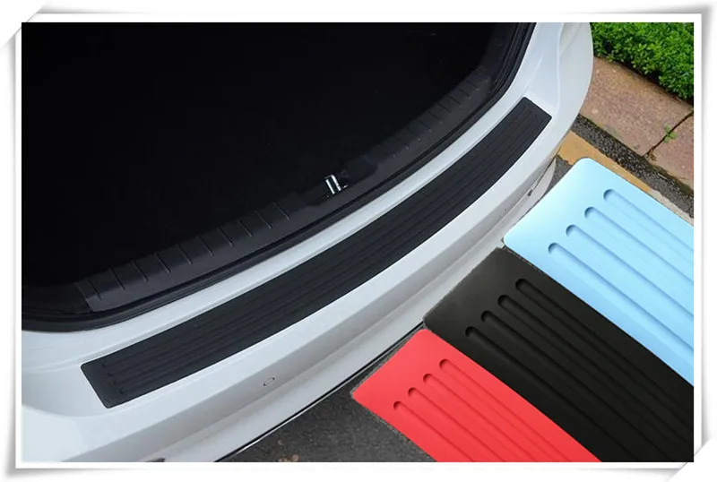 Автомобильный Стайлинг защитная накладка на задний бампер для Audi Q3 8U Q5 1 2 Q7 S3 8V S4 B9