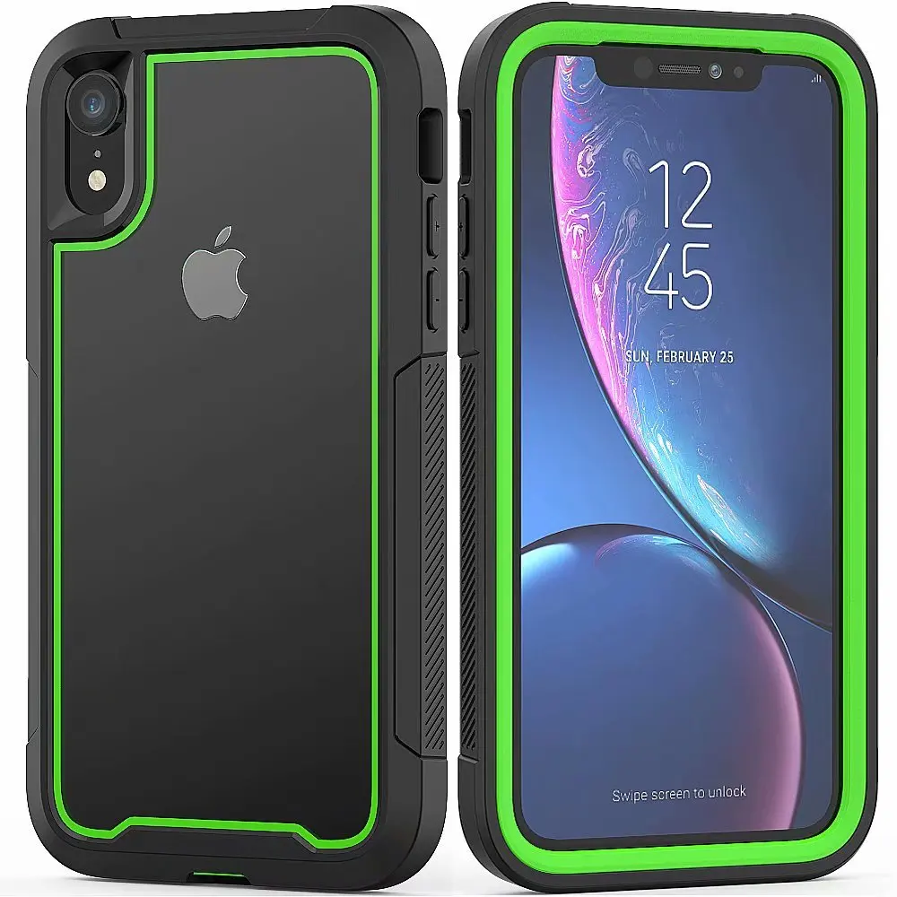 Роскошный брендовый чехол для Iphone XS Max X XR 7 8 Plus, чехол на 360 градусов, прочный прозрачный бампер для телефона samsung Galaxy S10 Plus E