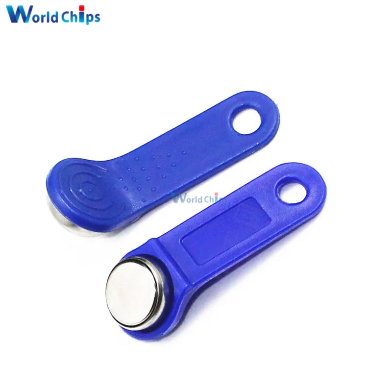 TM Card iButton Tag с настенным держателем синий M97 | Электронные компоненты и