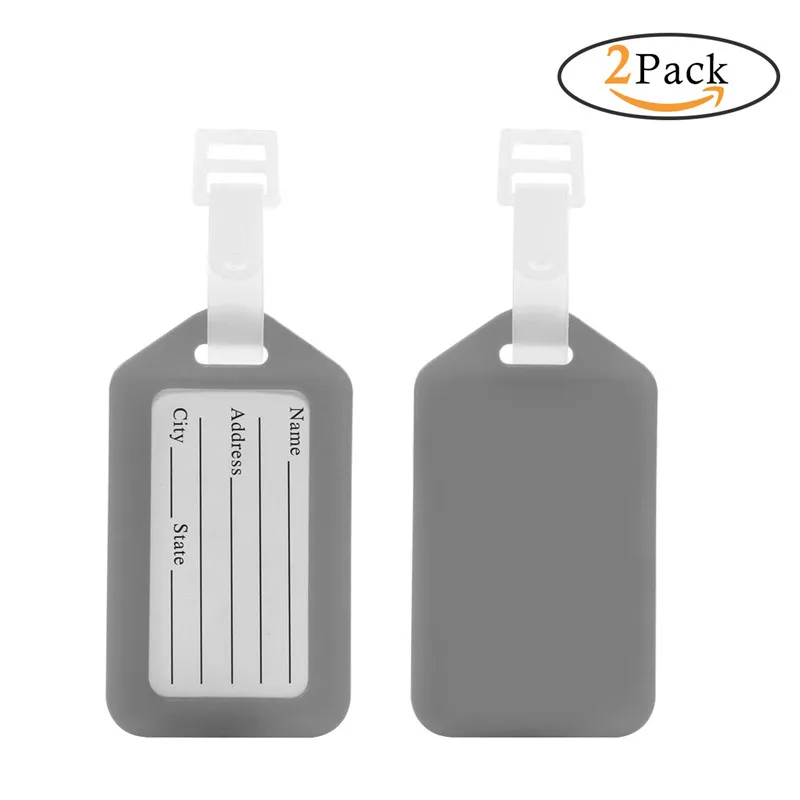 2 шт. пластиковые бирки для багажа | Дом и сад
